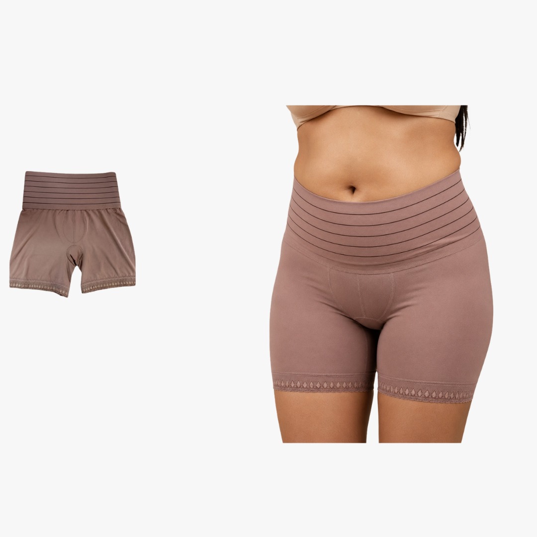 High Waist Maternity Shapewear & Support Shorts